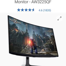 Alienware 32 4K QD-OLED Gaming Monitor - AW3225QF