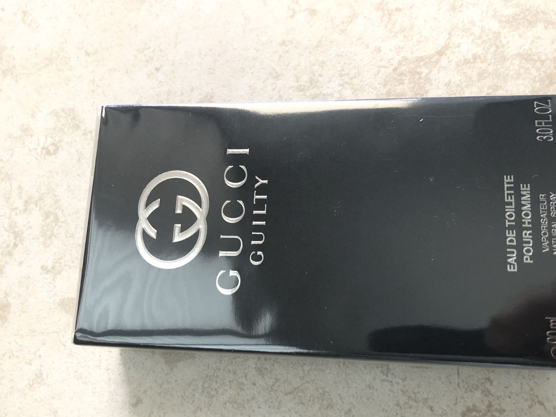 New GUCCI men Perfume With Receipt! Never Used!