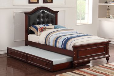 Twin bed with Trundle on sale only at elegant Furniture 🎈📦