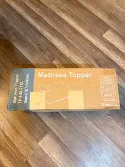 NEW Mattress Topper Twin XL – 2" Blue Foam