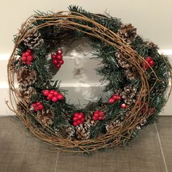 Christmas Wreath, Xmas Wreath for Front Door