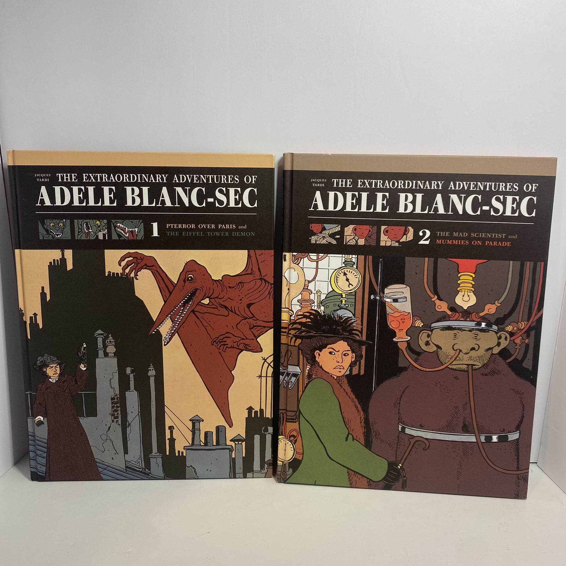 The Extraordinary Adventures of Adéle Blanc-Sec Book 1 & 2 by Jacques Tardi