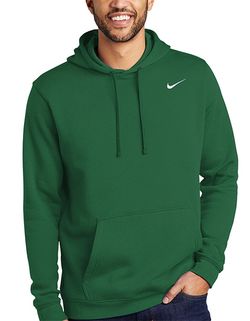 Nike Green Fleece Pullover Hoodie