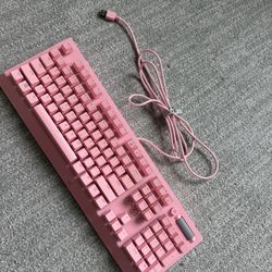 Razer Blackwidow Mechanical Keyboard - Pink