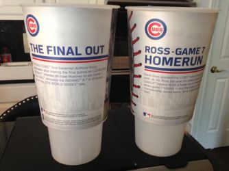 Chicago Cubs 2016 World Series Cup Wrigley Field