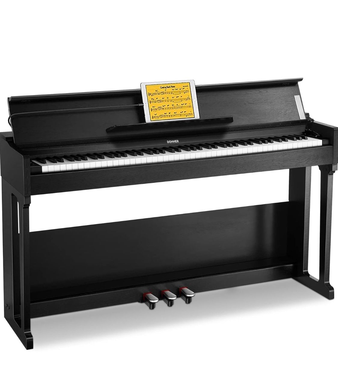 Donner Digital Piano, 88 Key Weighted Piano Keyboard for Beginner/Professional