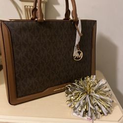 New!!! Original Michael Kors Brief Case Style Bag 