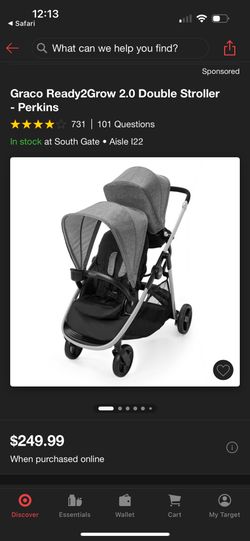 graco ready 2 grow double stroller