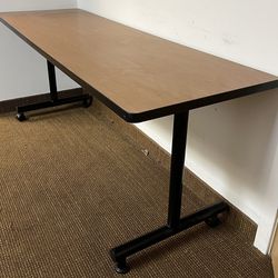 (3) Regency Kobe 72" x 24" Training Table. Office Desk Classroom Desk. $99 ea. $250 all 3.  Has some light scratches and scuffs 