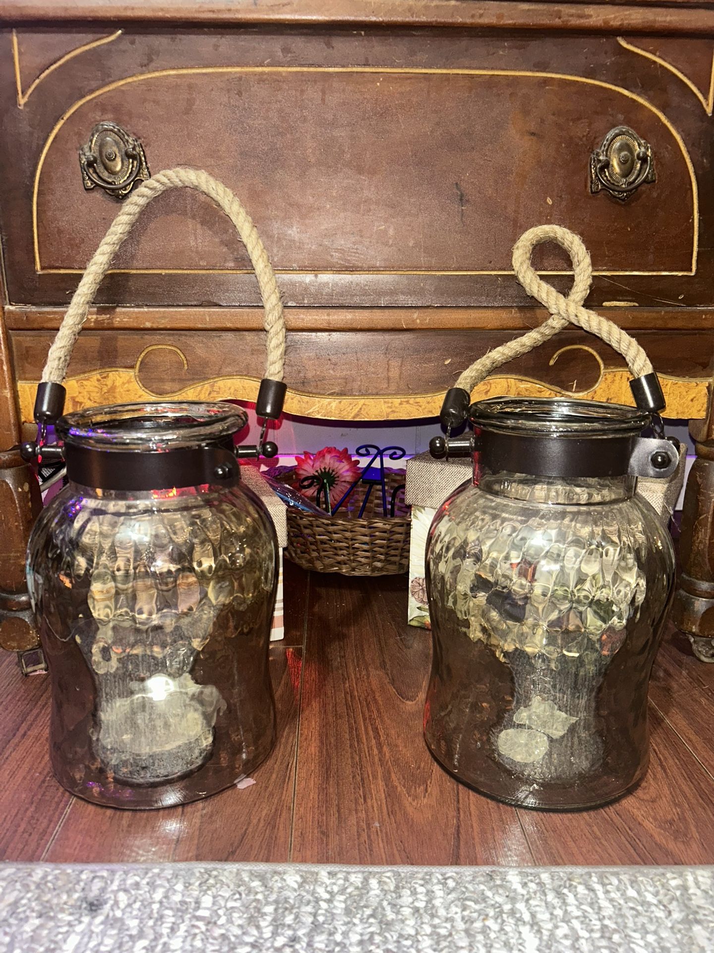 Two Candle Holders