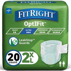 Fit Right Tab Incontinent Briefs 2xl