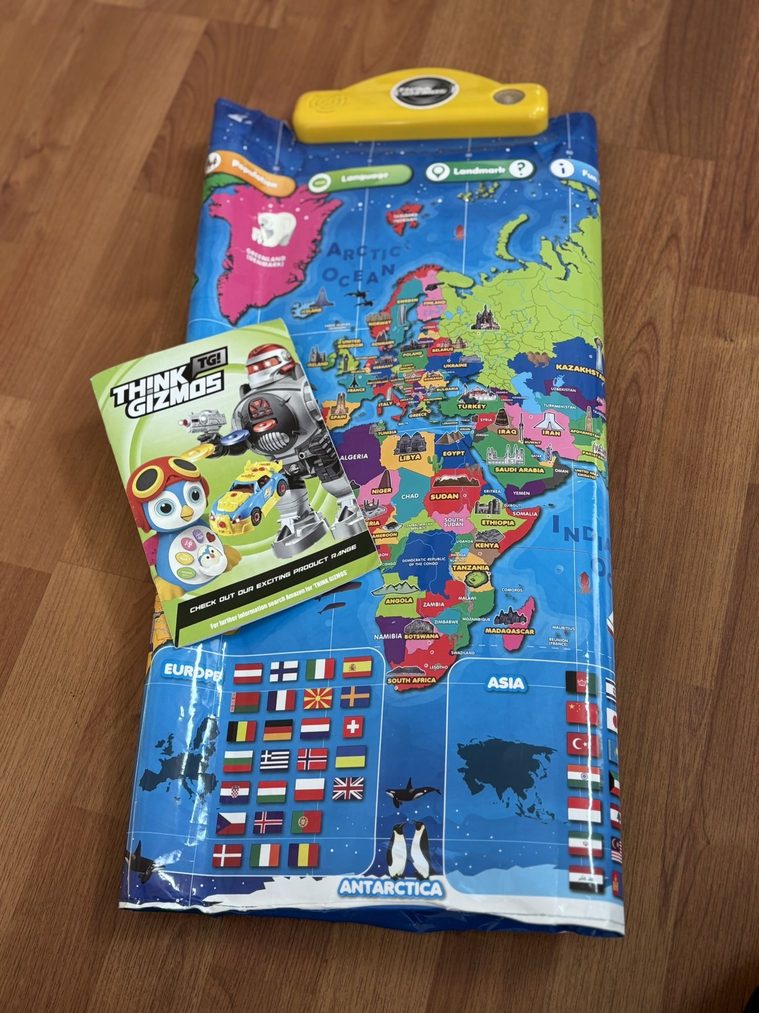 Interactive Talking Map New In Box