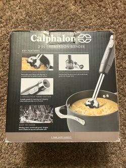 Calphalon 2-n-1 Immersion Blender and chopper
