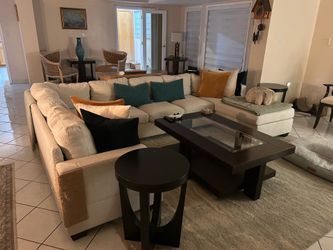 U-shaped couch