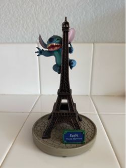 Disney Stitch on Eiffel Tower Figurine