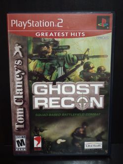 PS2 Ghost Recon (Greatest Hits) Game