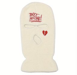 White Ski Mask