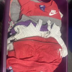 Bin Of Girls Clothing
