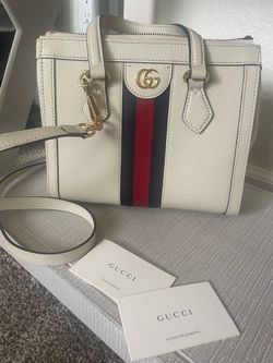 Gucci Ophidia Small Tote White