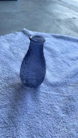 Tiny Blue Vase