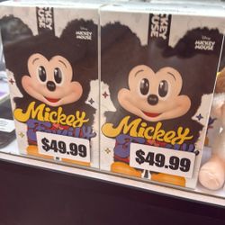 Mickey Family Plushie Keychain 