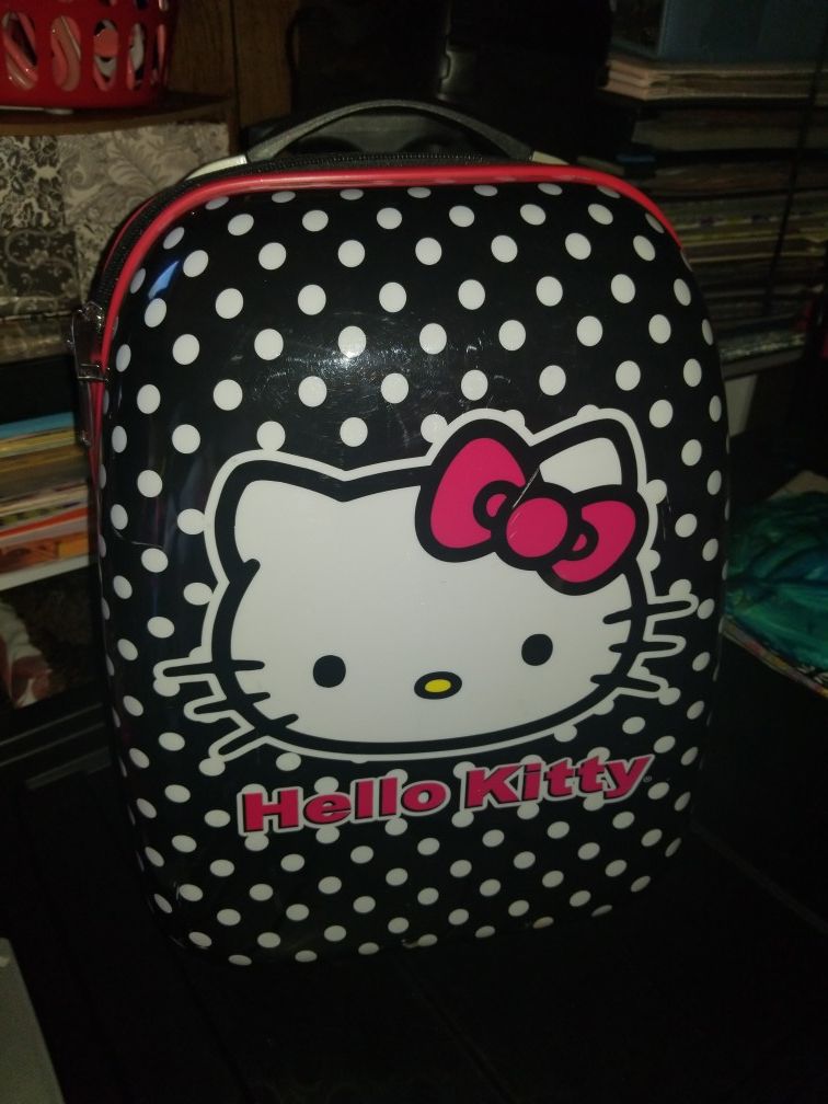 Hello kitty suitcase