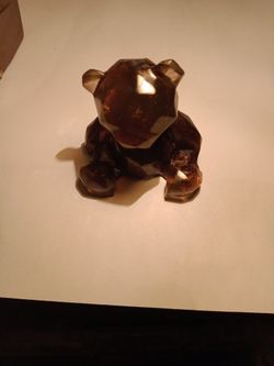 Brown Teddy Bear Figurine 