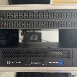 Crown / DBX 231 / Cables / Case
