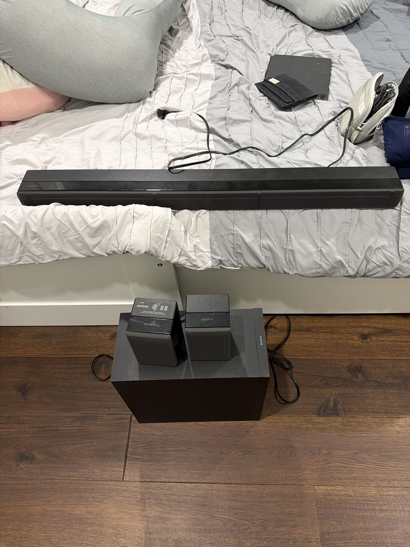 Sony HT Z9F Dolby Atmos Soundbar With Subwoofer And Rear Speakers