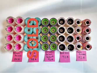 Assorted Roller Skate Wheels
