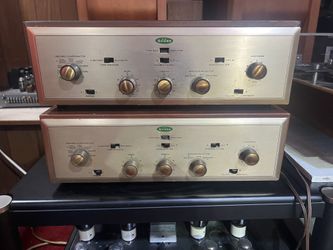 HH Scott 99D Tube integrated tube amplifier, serviced and working condition.