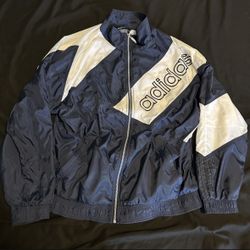 Adidas Windbreaker Jacker Size Medium 