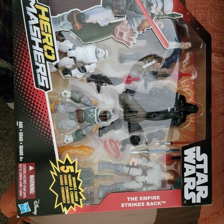 Hasbro Disney Star Wars Hero Mashers Empire Strikes Back 54 Pieces