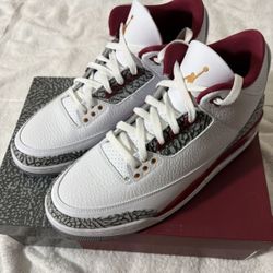 Jordan 3 Retro “Cardinal”