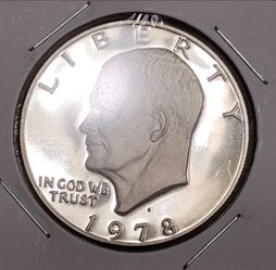 1978 Eisenhower Dollar Coin & (Lot)