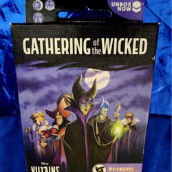 DISNEY VILLIANS CARD GAME