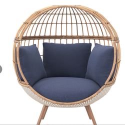 2 Patio Egg Chairs