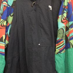 New Reebok Windbreaker With Hood 