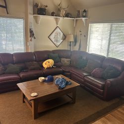 Leather Couch