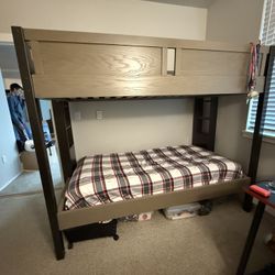 Wooden Bunk Bed 