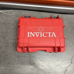 Invicta 8-Slot Watch Case Red