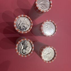 2022 Anna May Wong Quarter BU Unopened Rolls