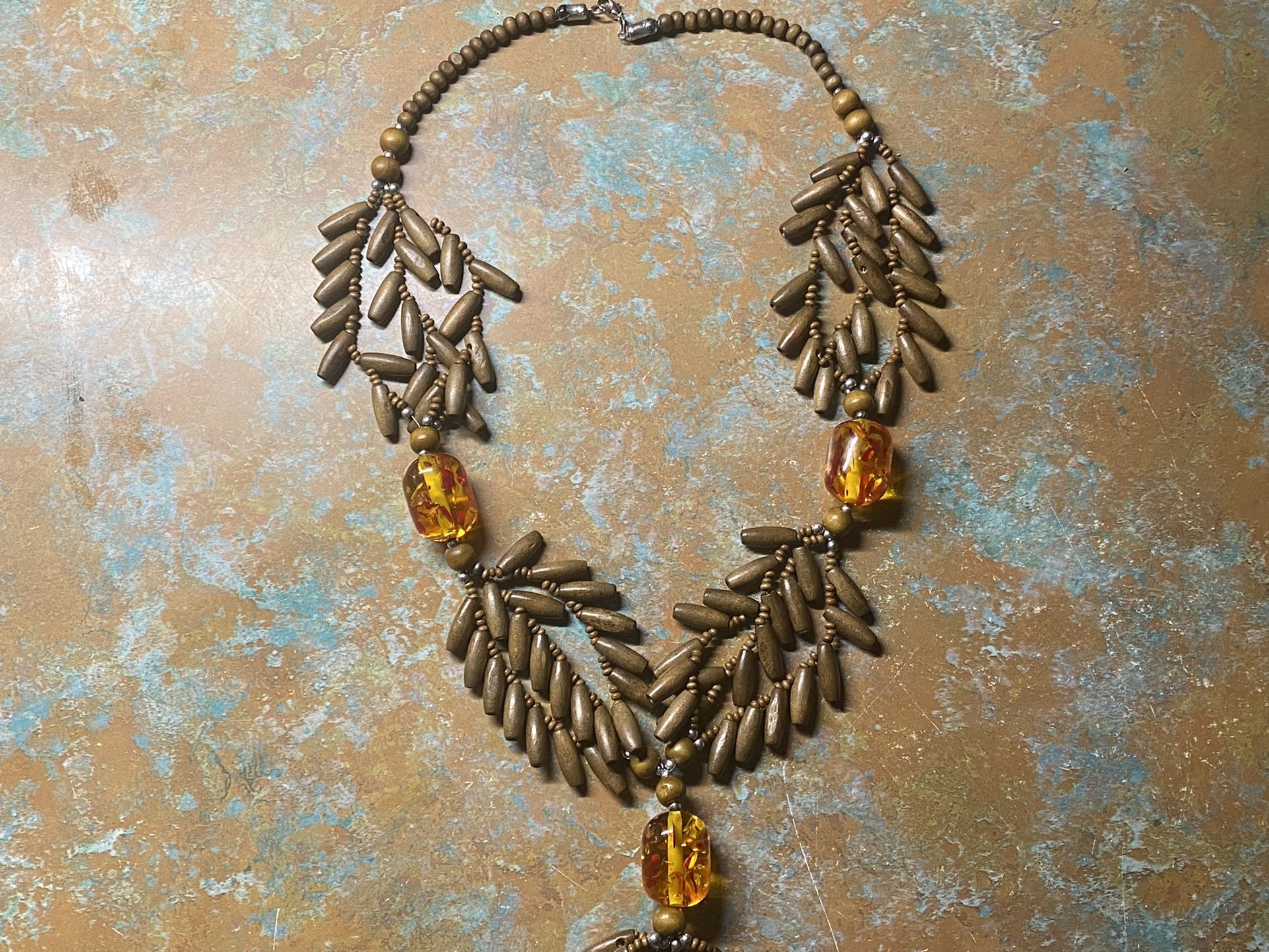 Wood Necklace 