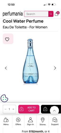 Davidoff Cool Water for Women 3.4oz