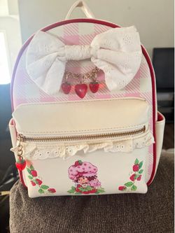 Strawberry Shortcake Mini Backpack and Wallet