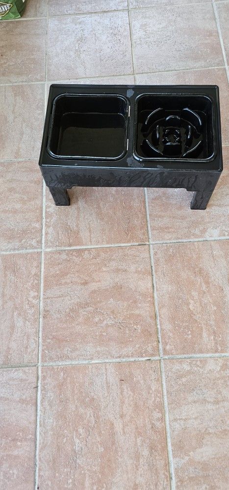 Elevated Slow Eat Dog Bowl