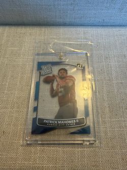 Patrick Mahomes II Clearly Donruss Rated Rookie Card