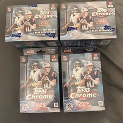 Topps chrome football 2025