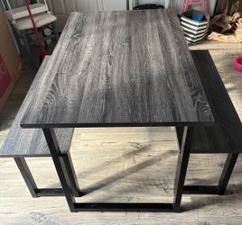 Grey Kitchen Table