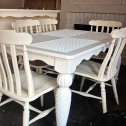 Beautiful Ethan Table 6 Chairs 